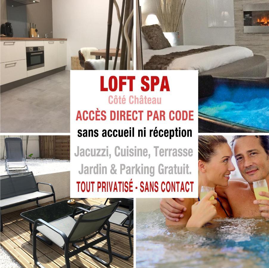 LOFT SPA - Côté château. Carcassonne Exterior foto